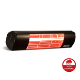 GOLDSUN AQUA 1500W CONTROL-FREE WATER-RESISTANT ELECTRIC HEATER - BLACK